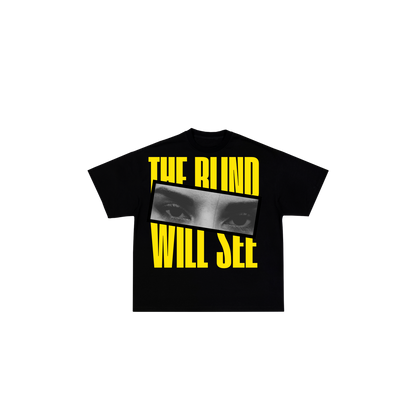 AMAZEN Statment Tee "Blind will see" (BLACK)