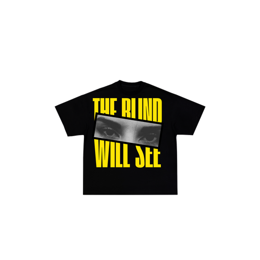 AMAZEN Statment Tee "Blind will see" (BLACK)